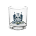 Viking Crest Rocks Glass – 10 oz Whiskey Tumbler with 'UG SWAMP' Logo