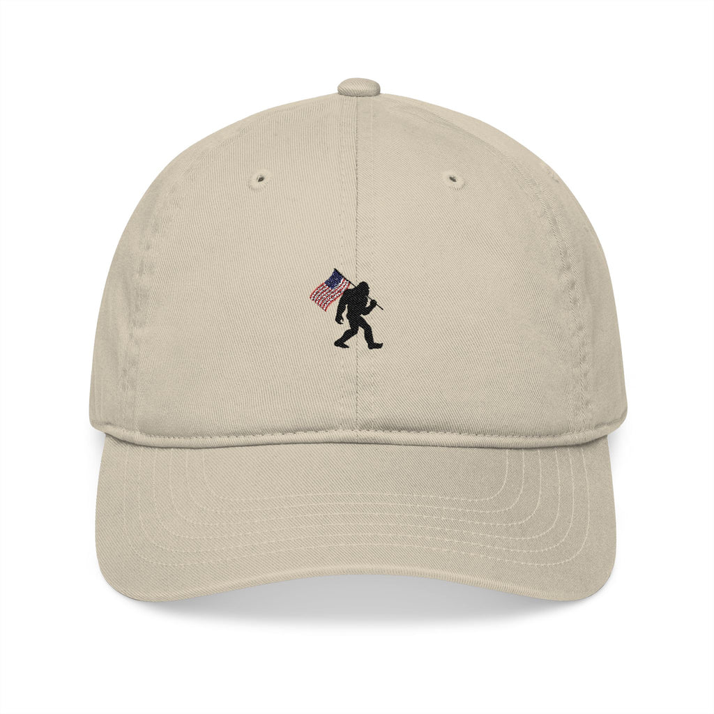 Embroidered Patriotic Swamp Monster Dad Hat