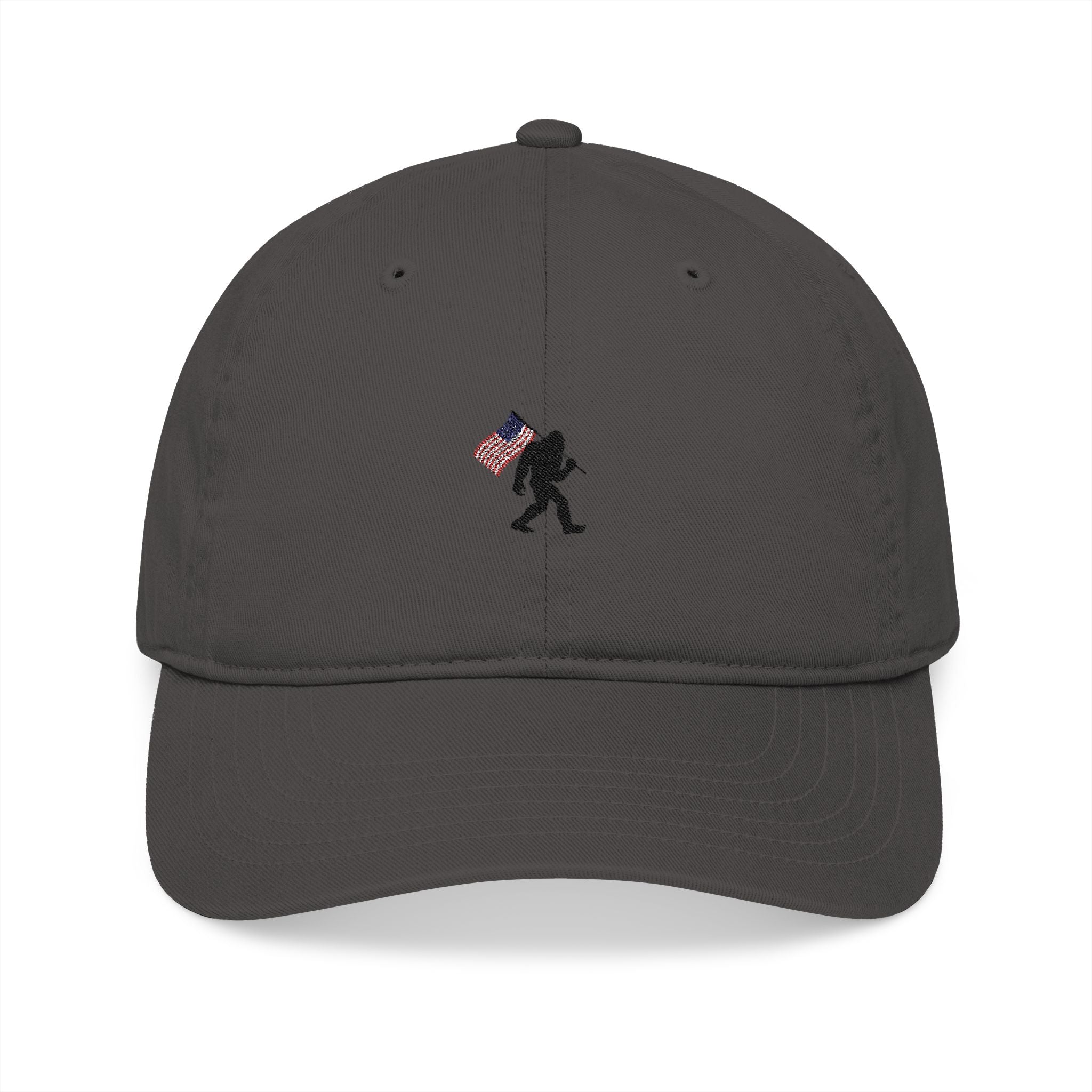 Embroidered Patriotic Swamp Monster Dad Hat