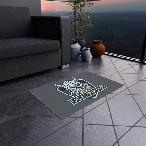 Outdoor Rug — Viking Shield Design "UG/SWAMP" Outdoor Rug